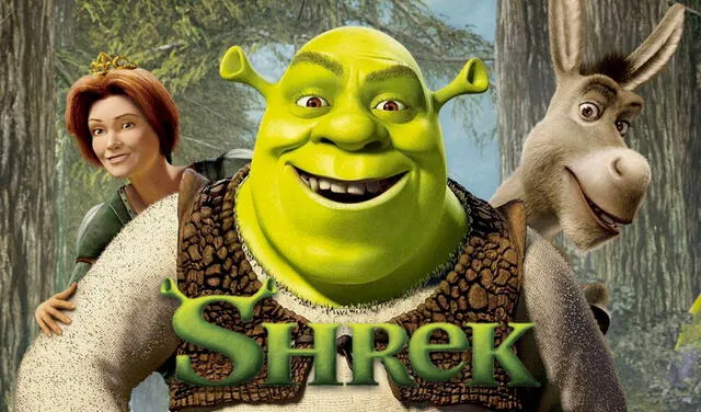 Shrek, Fiona, Burro