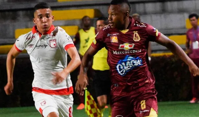 Santa Fe chocará con Tolima en el Estadio El Campín por la jornada 19. Foto: Twitter @cdtolima