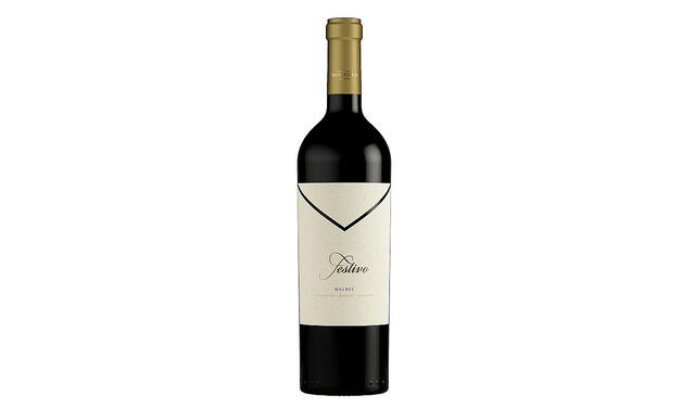 Festivo Malbec 2019 es elaborado por Monteviejo con uvas del valle de Uco.