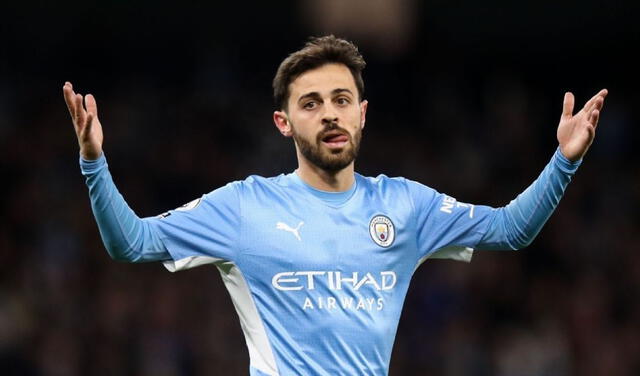 Bernardo Silva. Foto: Manchester City.