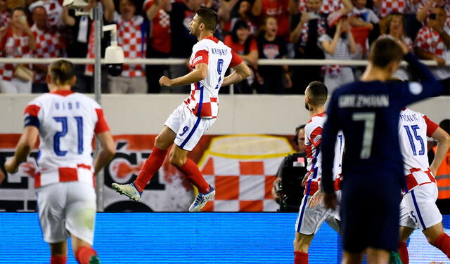 Croacia rescató un empate ante Francia en la fecha anterior Croacia rescató un empate ante Francia en la fecha anterior