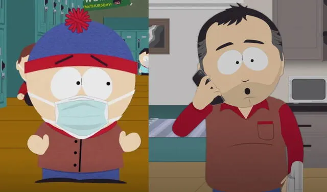 Stan Marsh como niño y adulto en South Park. Foto: composición/Comedy Central / fotocaptura Paramount Plus