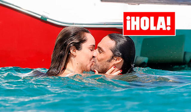 Camila Sodi e Iván Sánchez son ‘la pareja sorpresa del año’.  Crédito: Revista ¡Hola!