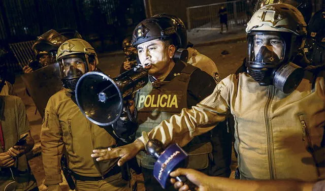 De baja. General PNP Luis Cayas, investigado por la represión. Foto: Oswald Charca/La República