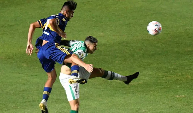 Por competencias locales e internacionales, Zambrano lleva jugados 14 partidos con Boca juniors. Foto: EFE