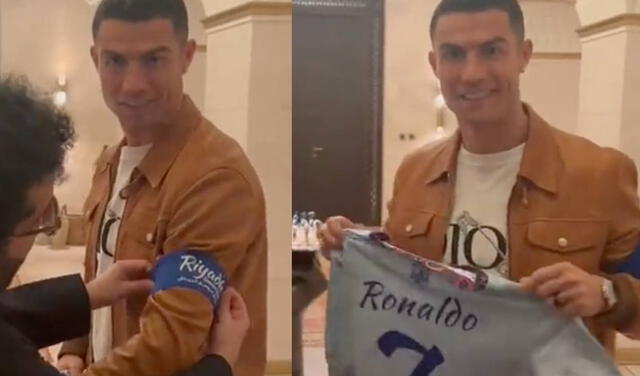 Cristiano Ronaldo comandará a las estrellas de la Liga de Arabia Saudita. Foto: Twitter