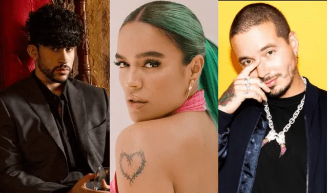 Bad Bunny, Karol G y J Balvin han sido nominados para los Latin American Music Awards 2022. Foto: composición/ Billboard