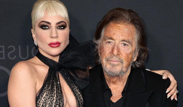 En House of Gucci, Lady Gaga interpreta a Patrizia Reggiani y Al Pacino a Aldo Gucci). Foto: Lady Gaga fans/Instagram