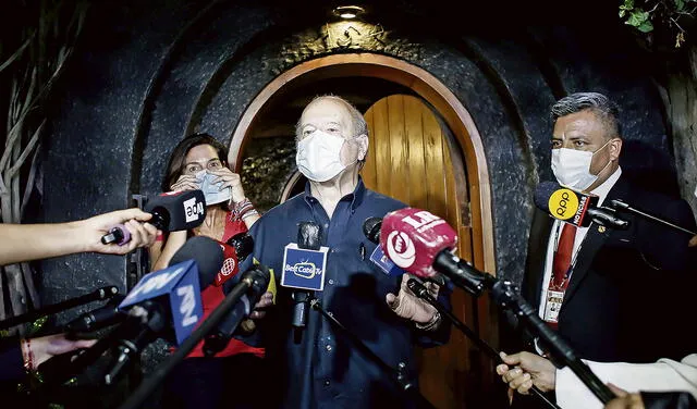 Aliado. Hernando de Soto, invitado por Keiko Fujimori a formar una coalición. Foto: Antonio Melgarejo/La República