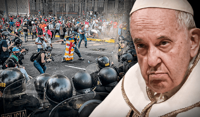 El papa Francisco pide el fin de la violencia en Perú e insta al diálogo: “No más muertes”