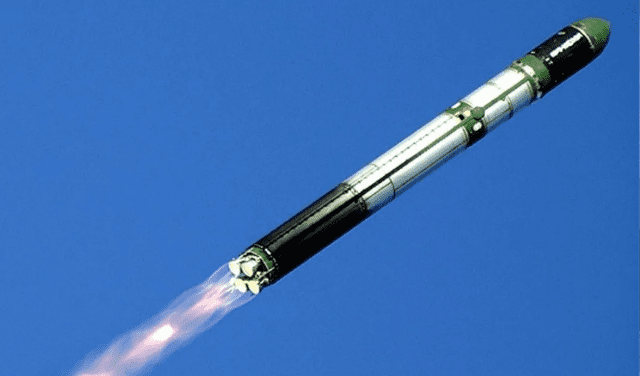 El Satán 2 es uno de los misiles más poderosos que posee Rusia. Foto: AFP