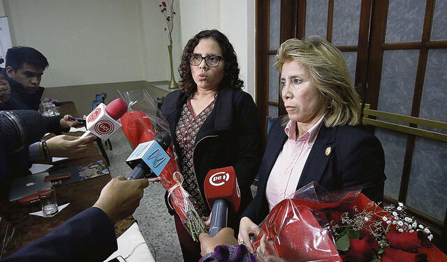Rocío Sánchez y Sandra Castro Ministerio Público