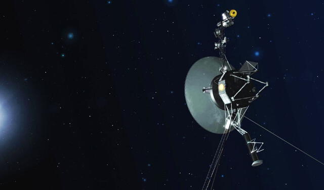La Voyager 1 ha estado viajando por el sistema solar durante 45 años. Foto: NASA