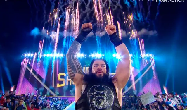 Roman Reigns vence a Baron Corbin dentro de la jaula de acero en WWE Super ShowDown.