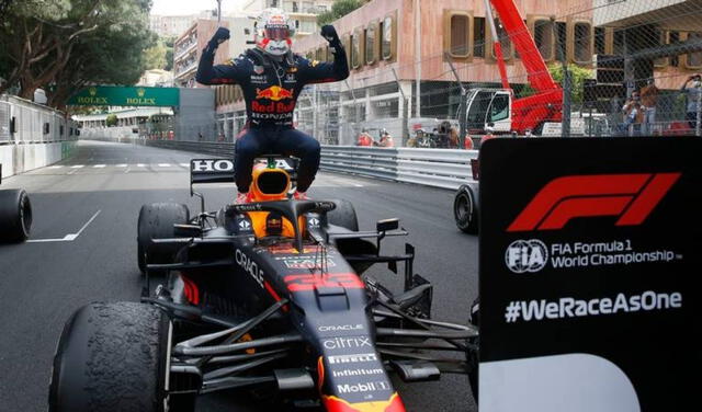Max Verstappen ganó el Gran Premio de Mónaco en la primera parte del campeonato. Foto: EFE.