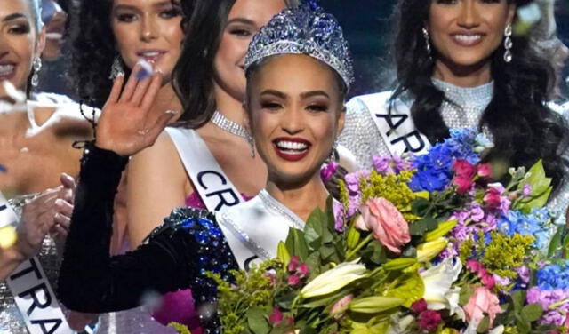 R’Bonney Gabriel se coronó como la nueva Miss Universo. Foto: difusión