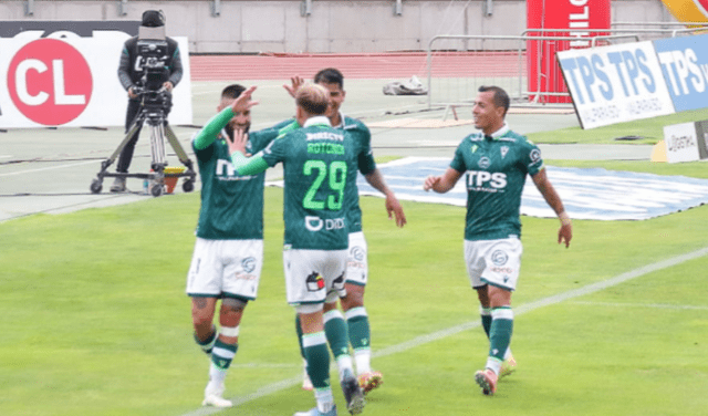 Medel abrió el marcador para Wanderers. Foto: Santiago Wanderers