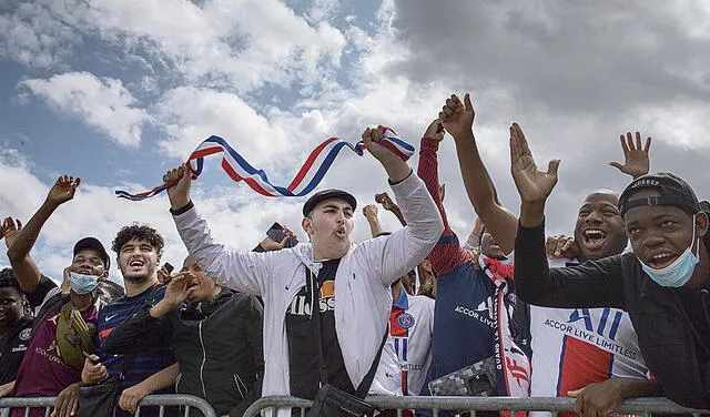 hinchas del PSG