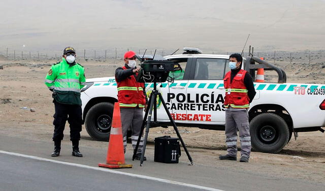 Sutrán ha implementado cinemómetros en los tramos de carreteras con mayor índice de accidentes. Foto: Andina