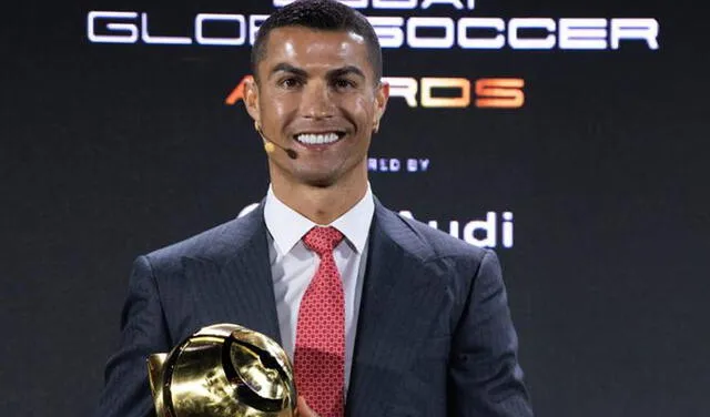Cristiano Ronaldo elegido como jugador del siglo XXI en Globe Soccer Awards. Foto: Globe Soccer Awards