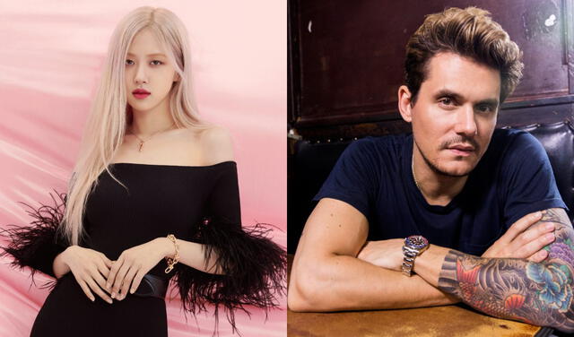 BLACKPINK, Rosé, John Mayer