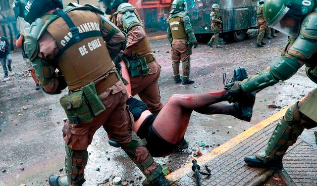 Gobierno de Chile descarta que Policía pida perdón por represión en protestas