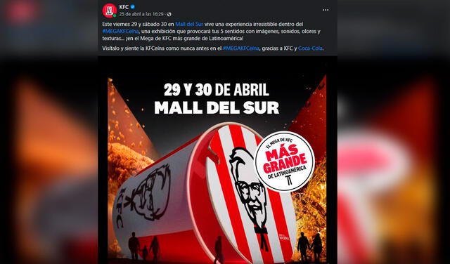 Facebook viral: traen a Perú el balde de pollo frito más grande de toda Latinoamérica que podrás ver gratis