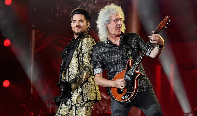 Adam Lambert y Brian May