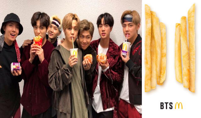 BTS McDonald's mcdonals bts meal