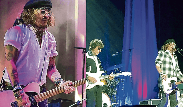 Jeff Beck y Johnny Depp