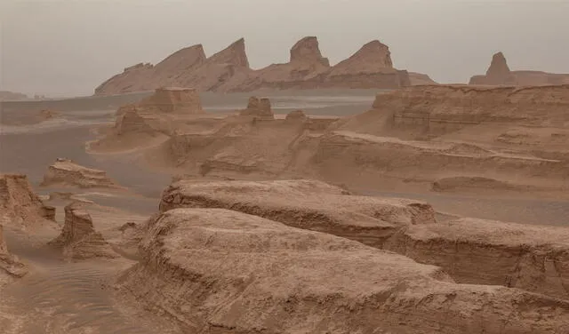Desierto del Lut (irán). Foto: Wikicommons