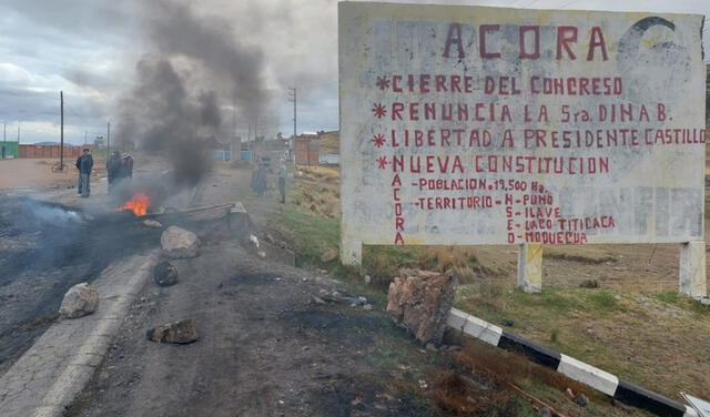 Panorama en la vía Acora- Ilave. Foto: La República