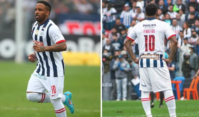 Farfán jugó su primer partido de la temporada 2022. Foto: composición/Movistar Deportes/difusión