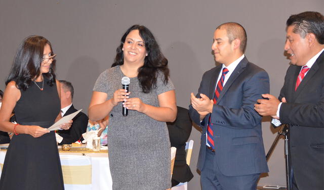 Nathaly Arriola Maurice, Directora de Asociaciones de la Casa Blanca, durante el evento. Foto: PANC