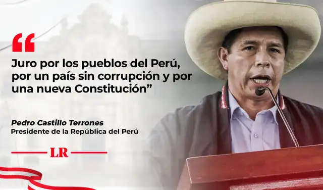 Inicio del mandato de Pedro Castillo Inicio del mandato de Pedro Castillo