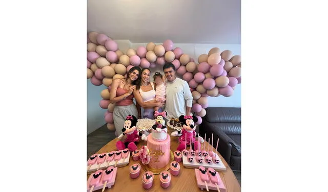 Melissa Loza y la tierna fiesta de cumpleaños de su bebé