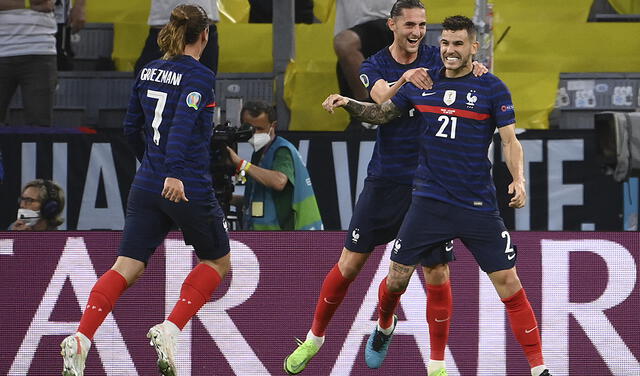 Francia vs. Alemania EN VIVO vía DirecTV: minuto a minuto ganan 1-0 por la Eurocopa 2021