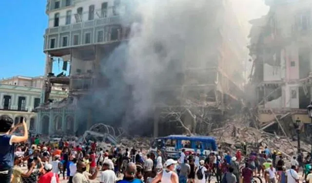 Explosión en Cuba: Hotel Saratoga en La Habana se derrumba tras sufrir fuerte estallido