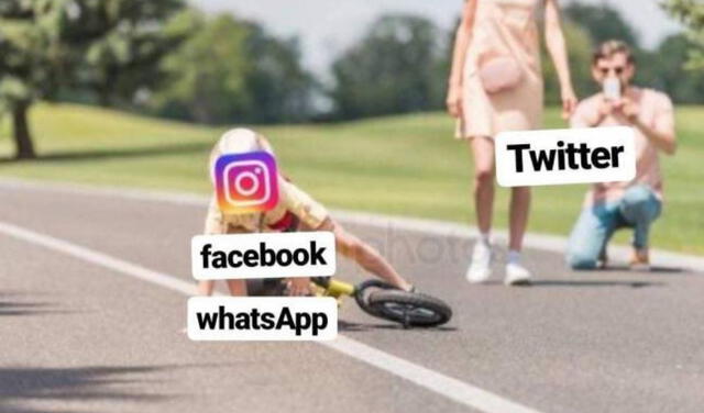 Usuarios crean divertidos memes por las caídas de WhatsApp e Instagram [FOTOS]