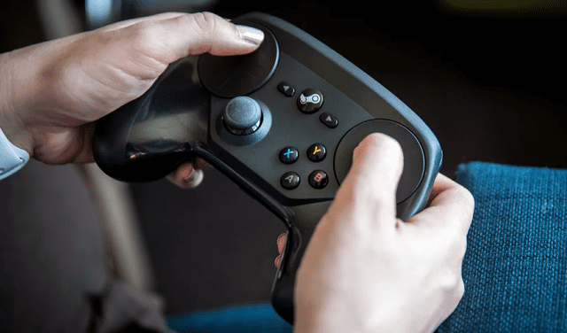 Diseño del Steam Controller. Foto: TechSpot Diseño del Steam Controller. Foto: TechSpot