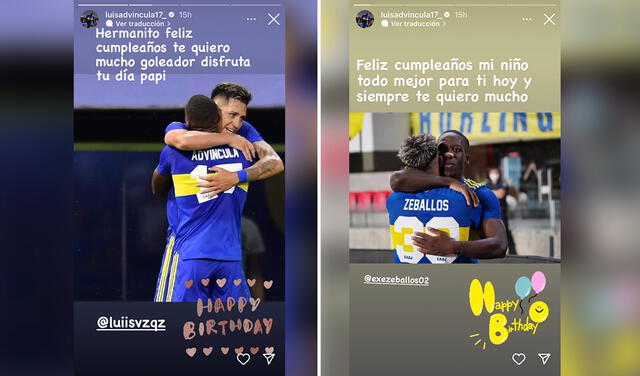 Advíncula está jugando su segunda temporada con Boca Juniors. Foto: composición/ Luis Advíncula instagram