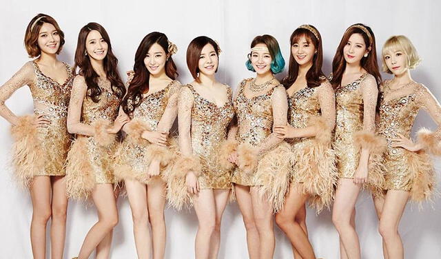 Girls Generation o SNSD (abreviación en coreano) es un grupo femenino que nació en SM Entertainment en el 2007. Foto: SM