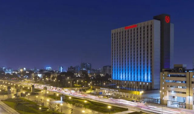 El hotel Sheraton de Lima tiene más de 45 años de historia