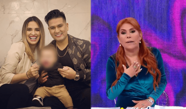 Cassandra Sánchez y Deyvis Orosco dejan atrás la sólida amistad que tenían con Magaly Medina. Foto: Composición LR/ Captura de ATV/ Instagram/ casemaze