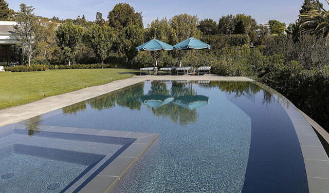 La residencia se ubica en la exclusiva zona de Bel-Air en Los Ángeles.