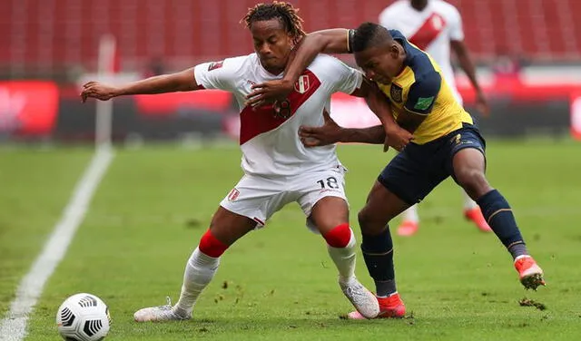 Perú y Ecuador se miden en la fecha 8 de las eliminatorias. Foto: EFE