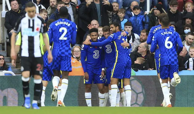 Chelsea goleó a Newcastle United. Foto: AFP