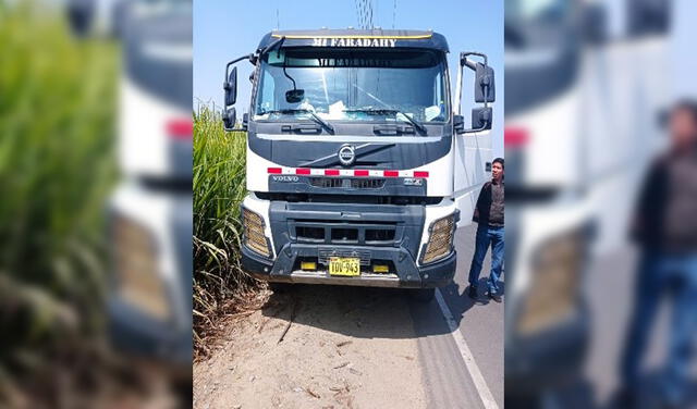 Camión había partido de la provincia de Pataz con dirección a una planta procesadora de mineral en Trujillo. Foto: PNP