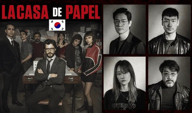 La casa de papel coreana, K-drama, actores, Netflix