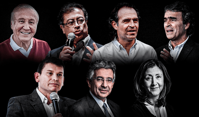 A pocos días de la primera vuelta en Colombia, ¿cómo despiden la jornada electoral los candidatos?
